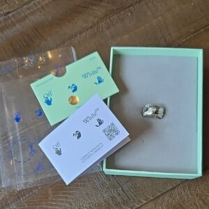 Off-White Swimming Logo Ring